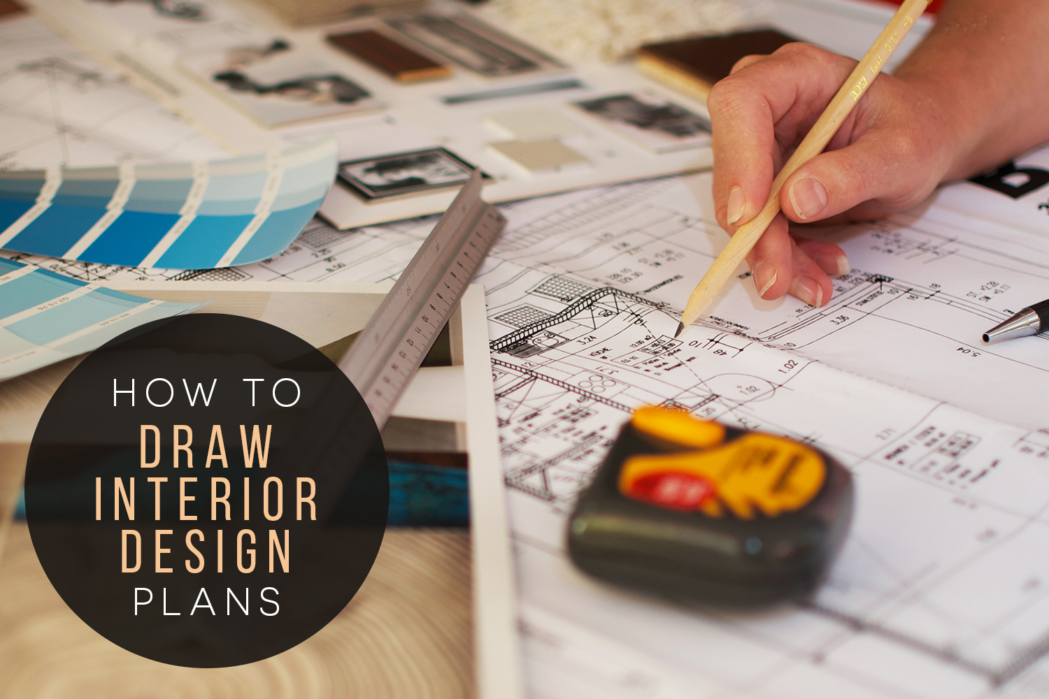 How to Draw Interior Design Plans | Chicago Interior Design Blog