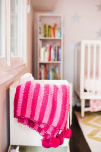 Add a pop of color to your baby's nursery